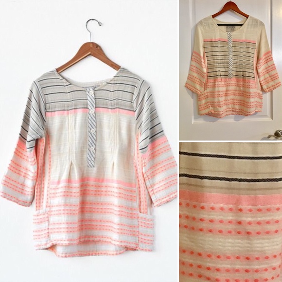 Ace & Jig Tops - Adorable Ace & Jig top with pockets